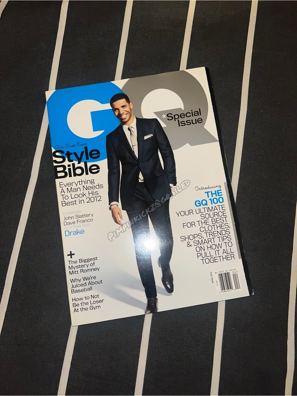 GQ magazine with Drake on the cover (Special issue)
